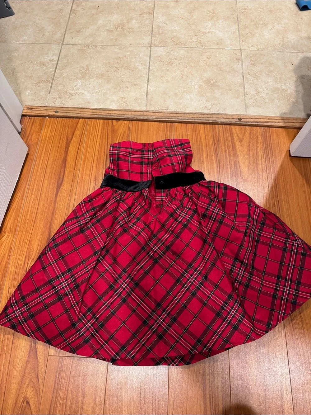 Gymboree festive red